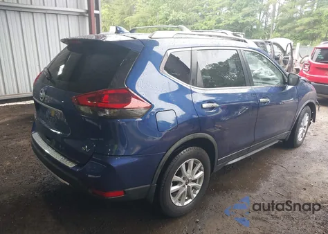 2019 Nissan Rogue Sv из США, поврежденный, VIN JN8AT2MT8KW260761